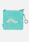Squishmallows - Winston Fluffy Portemonnee - Turquoise
