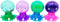 Squishy Tastic Rekbare Water Octopus met Zuignappen