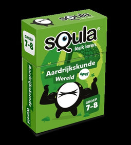 sQula Aardrijkskunde Wereld groep 7-8 - educatief kaartspel