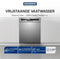 Heinner HDW-FSM60714AXD+++ - Vrijstaand Vaatwasser - 14 Couverts - 7 Wasprogramma’s - Antraciet