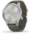 Garmin vívomove Style - Smartwatch - 24/7 gezondheidsmonitoring - Zilver/Groen