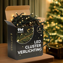 Giftmas Clusterverlichting - Kerstverlichting Buiten - 450 LED's Warm Wit - 9M