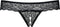 Obsessive - Miamor Kruisloze String Zwart L/XL