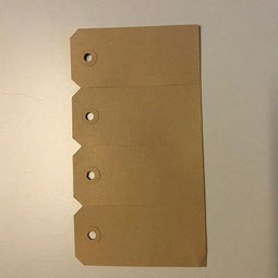 Klika - Manilla-labels 50x110 mm / nr 4,5 1000st - 5 stuks