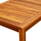 vidaXL - Tuintafel - 110x60x45 - cm - massief - acaciahout