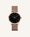 Rosefield The Mercer Dames Horloge - Rosé Goud Ø38mm - MBR-M45