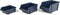Raaco Wandpaneel - 2 wandpanelen met 32 magazijnbakken 184 x 104 x 440 mm - Donkerblauw (2 stuks)