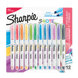 Sharpie - Markeerstift ie s-note 12st assorti