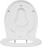 vidaXL - Gezin - Toiletzitting - met - Kindertoiletzitting - en - Snelle - Ontgrendeling - Duroplast
