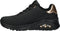 Skechers Uno - Golden Air - Dames Sneakers - Zwart - Maat 41