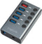 LogiLink UA0386 - USB Hub - 4x USB 3.2 Gen 1 Type-A - Grijs