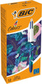 BIC Colours Hydro Purple 4-kleurenbalpen, medium 12 stuks