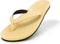 Indosole Flip Flops Essential Light - Dames Slippers - Maat 35/36 - Geel