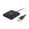 Ewent EW1052 - USB 2.0 Smart Card ID reader - Zwart