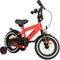 AMIGO Speeder Jongensfiets 12 Inch - Kinderfiets voor 2 tot 4 Jaar - 90-105 cm - Rood/
