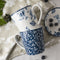 Laura Ashley Blueprint Collectables Mokken Set 4 in geschenkverpakking - 32 cl.