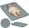 Lionelo Megs - Verschoonkussen - Waterdicht Antislip PU-schuim Verhoogde Randen 70×49×7 cm Grijs
