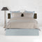 De Witte Lietaer Zygo - Dekbedovertrek Lits Jumeaux - Katoen Satijn 240 x 220 cm - Taupe
