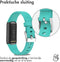 imoshion Siliconen bandje - Geschikt voor Fitbit Luxe - Turquoise - One Size