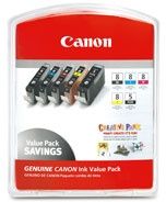 Canon CLI-8 - Inktcartridge - Origineel - Cyaan Groen Magenta Rood Zwart