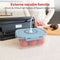 AoraKitchen HF-S8018 - Vacumeermachine - 6 Functies - Incl. 20 Vacumeerzakken & Vacuum Slang - Zwart