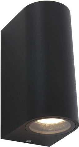 Steinhauer 1496ZW - Wandlamp Modern - Hoogte 15cm - Zwart - Metaal