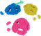 Kinetic Sand - Squish N’ Create met 382 g blauw geel en roze origineel kinetisch zand en 5 gereedschappen - Sensoriche speelgoed