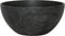 Artstone - Bowl Fiona - 31x15 - Zwart - Bloempot voor binnen en buiten - Milieuvriendelijk - Sterk en licht - Met drainagesysteem