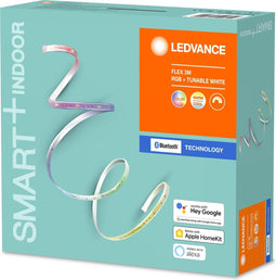 LEDVANCE Slimme LED strip LED: voor alle oppervlakken, SMART+ FLEX MULTICOLOR / 12 W, 22-…24- V, stralingshoek: 11-, RGBTW, 2--- … 65-- K, body materiaal: silicone, IP2-