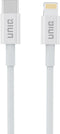 UNIQ Accessory Type-C naar Lightning Kabel - 100cm - Wit