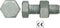 PGB-FASTENERS | SB-bout CE 8.8 EN15048-1 M12x30 Tvz | 100 st