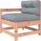 vidaXL - Tuinstoelen - 2 - st - met - kussens - massief - douglashout