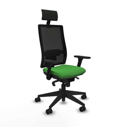 Bureaustoel met hoofdsteun Piqueras y Crespo 3D066N1 Groen