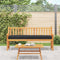 vidaXL - Ligbedkussen - voor - Sofa - Zwart - 180x40x8 - cm - Oxford - Stof