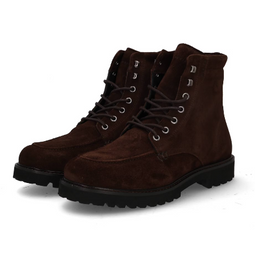 Nubikk Ethan Harvey - Boots - Donkerbruin Suède - Maat 41