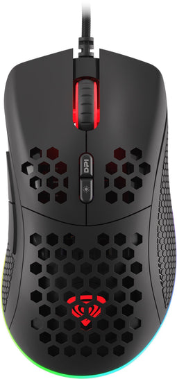 Genesis Krypton 555 - Wireless muis - 8000 dpi - Zwart