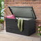 Juskys Limani - Opbergbox - 380L - Waterdicht - Antraciet