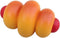Mama Memo Worstenbroodje Hout 8 Cm Geel/oranje