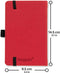 Dingbats A6 Pocket Wildlife Red Kangaroo Notebook - Graphed