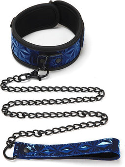 Whipsmart Choker/Halsband SMART DIAMOND COLLAR AND LEASH Blauw