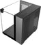 Mars Gaming MC-VISIONM - Mini Tower PC - Micro ATX Mini-ITX - Gehard glas - Zwart