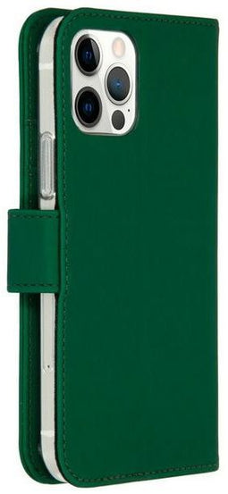 Accezz iPhone 12 - Flip cover - Krasbestendig Schokbestendig - Groen