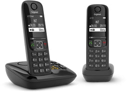 Gigaset AS690A Duo - DECT-telefoon - 2 handsets - 5,08 cm (2") schermdiagonaal (2 stuks)