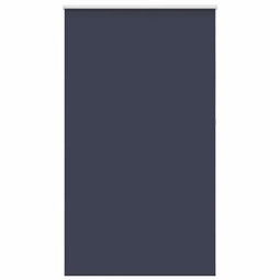 vidaXL - Rolgordijn - verduisterend - 125x210 - cm - stofbreedte - 121,6 - cm - blauw