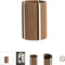Light & Living Medan - Lampenkap - Cilinder - Bruin - Ø20cm