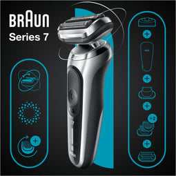 Braun 71-S4862cs - Elektrisch scheerapparaat - AutoSense-technologie 360° aanpassing - Zilver