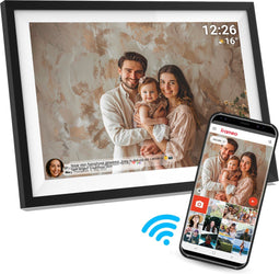 Denver PFF-1016 - Digitale Fotolijst 10.1 inch - HD IPS Touchscreen - WiFi - 16GB - Zwart