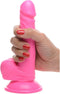 POP - Dildo with Balls - 6.5 / 16.5 cm
