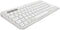 Logitech Pebble Keys 2 K380s - Draadloos Toetsenbord - Bluetooth - Tonal White
