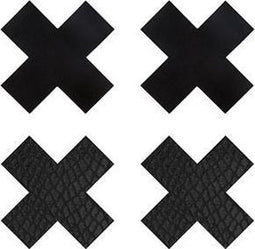 Peekaboo Nipple Cover Pasties PEEKABOO PASTIES CLASSIC X Zwart